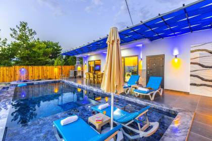 Villa Erva Duo | Kalkan Deniz Manzaralı Villa