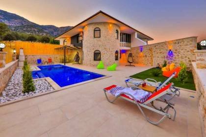 Villa Sandak 2 | Fethiye Saunalı Villa Kiralama