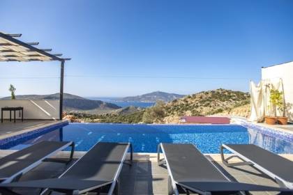 Villa Son | Kalkan Deniz Manzaralı Villa