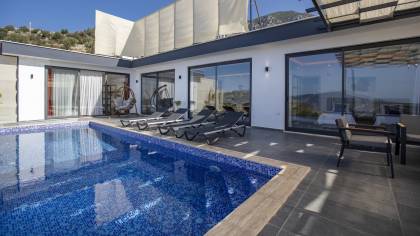 Villa Son | Kalkan Deniz Manzaralı Villa