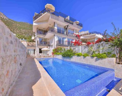 Villa Hatice Sultan 1 | Kalkan Deniz Manzaralı Villa