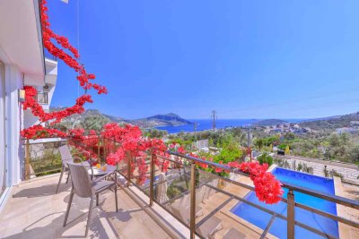 Villa Hatice Sultan 3 | Kalkan Deniz Manzaralı Villa Kiralama